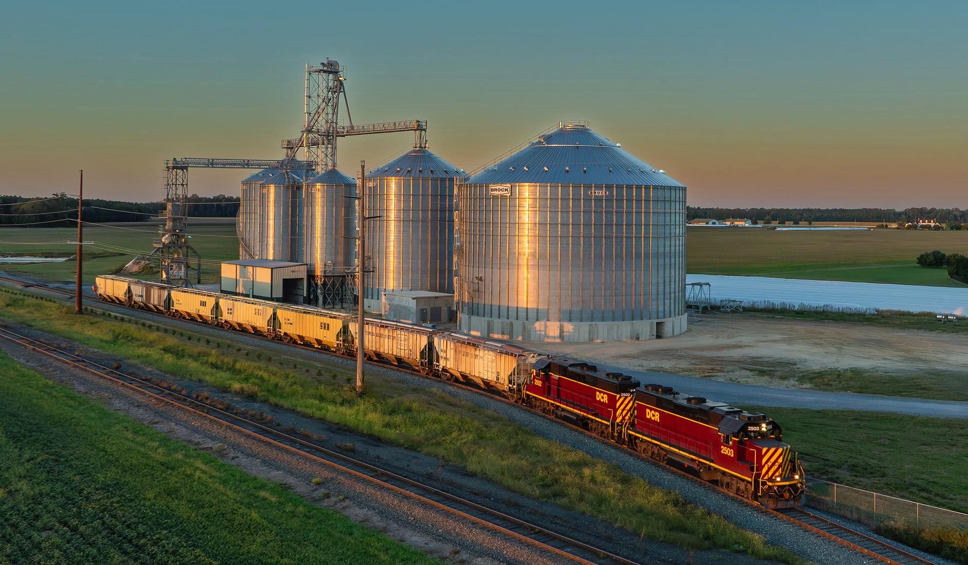 Photo of Transload Facility Project Completed at Schiff Farms in Harrington, DE in 2025